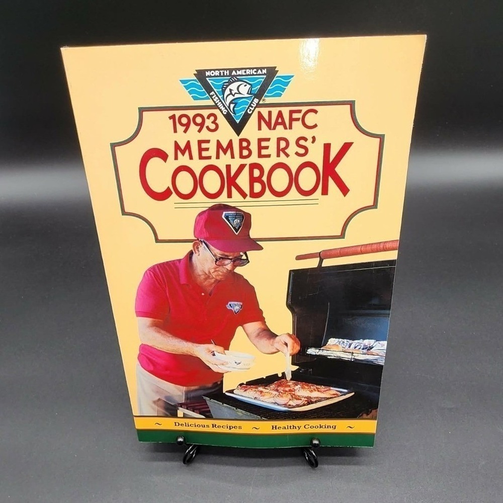 1993 NAFC Members' Cookbook Paperback New Old Stock North American Fishing Club‎
